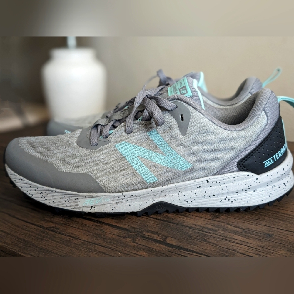 New Balance Women's Nitrel V3 Running Shoe, Summer Fog/Marblehead, 9.5 W US